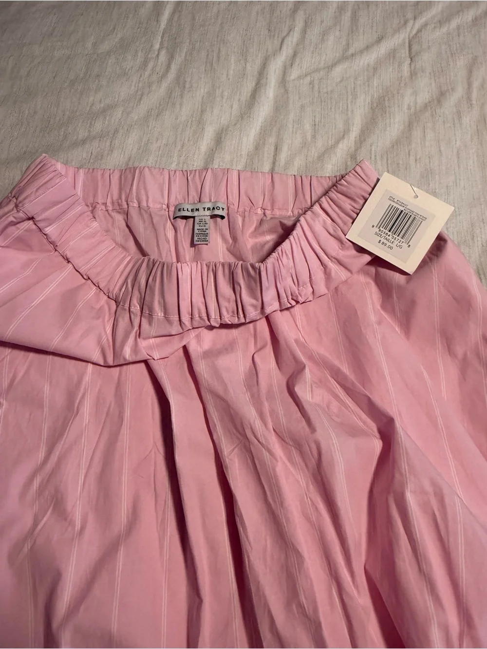 Ellen Tracy Pink Midi Skirt Pink